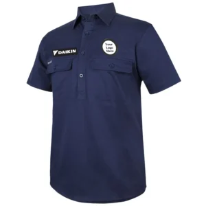 Close Front Work Shirt – Short Sleeve