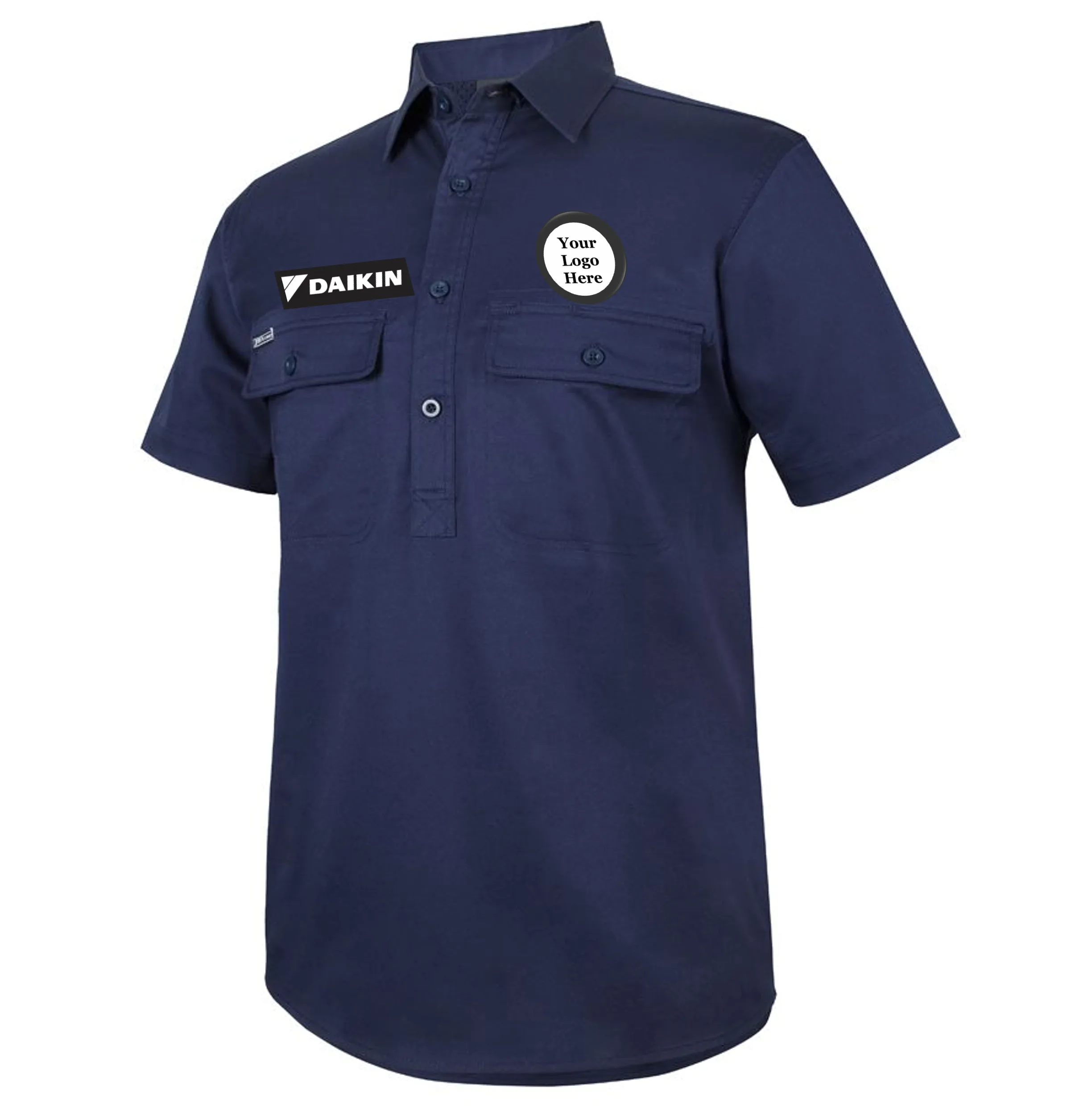 Close Front Work Shirt – Short Sleeve - Image 1