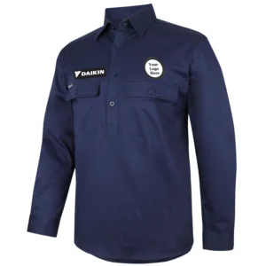Close Front Work Shirt – Long Sleeve
